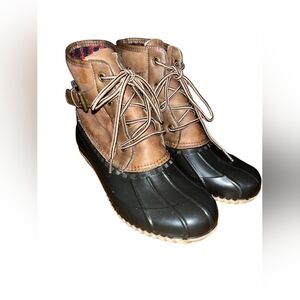 Duck boots, rain boots sz 7